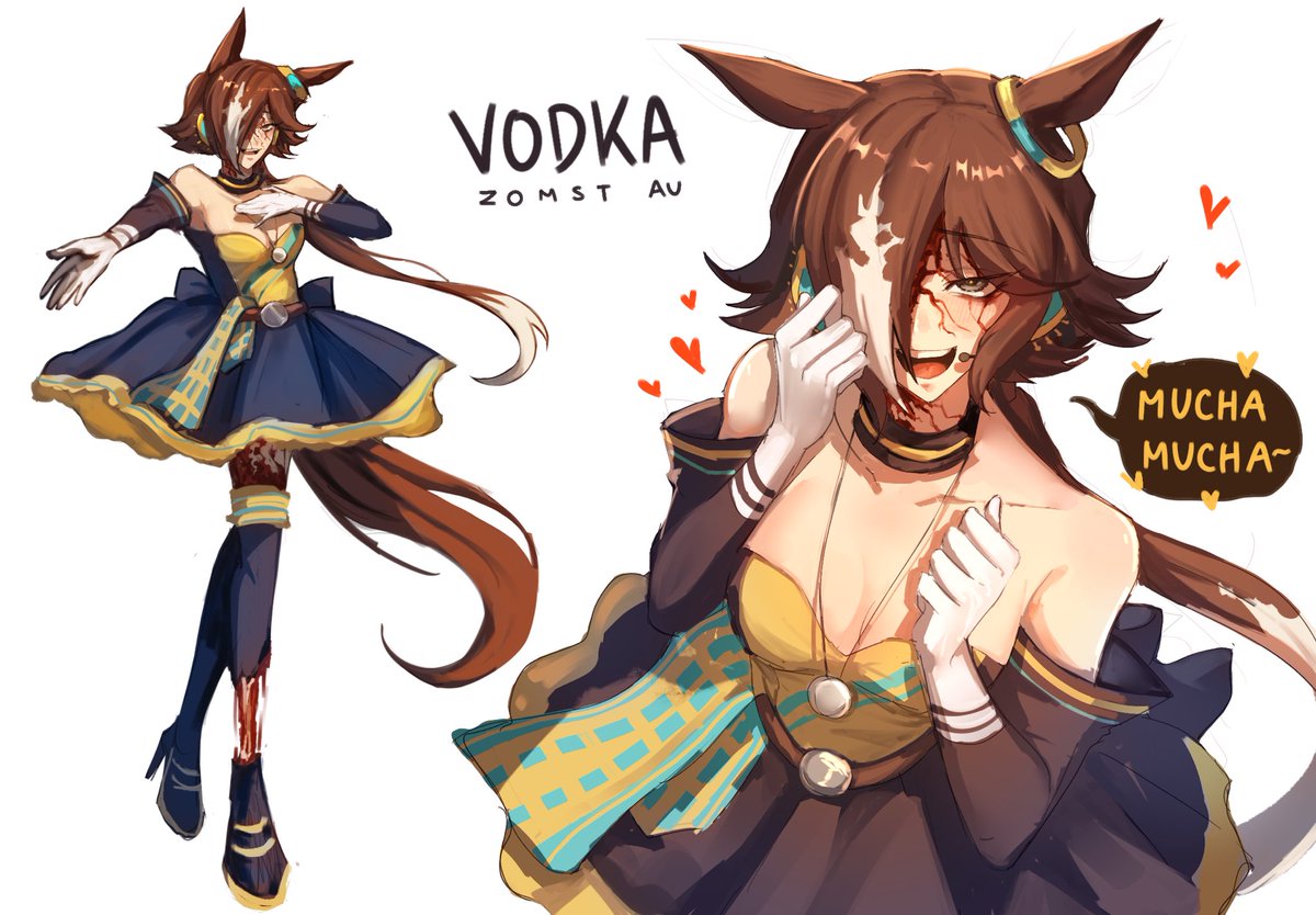 zhadly_ded's tweet photo. Vodka as Sua - ZOMST Uma AU

#vodka #umamusume #ウマ娘 https://t.co/PNk0BaTSfZ