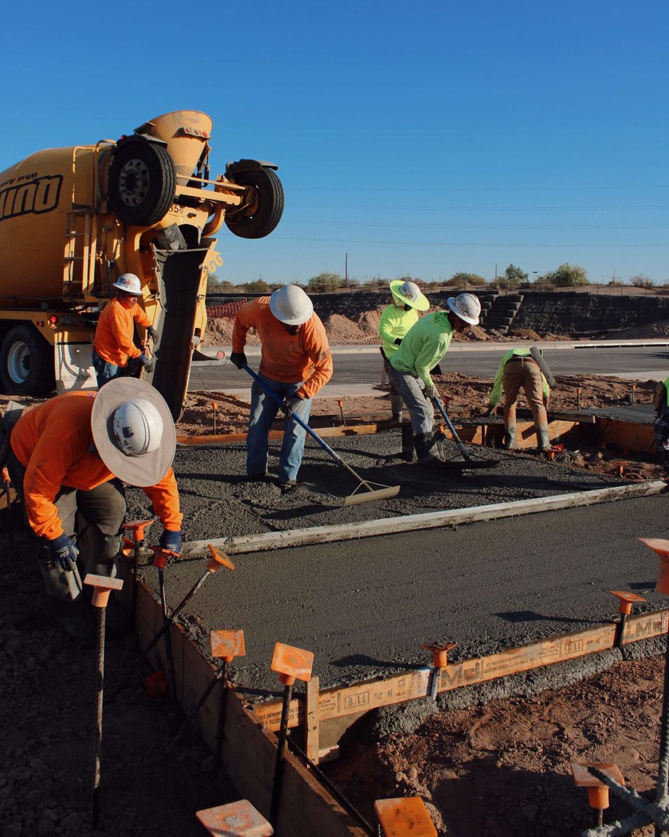 MonroyConstruct's tweet photo. Making progress one pour at a time. From prep work to placement, our team works hard to make sure every project stays on schedule and is built to last.  #ConstructionLife #ConstructionTeam #ConcreteWork #MonroyConstruction #CommercialConcrete https://t.co/ldA6QTMNA2