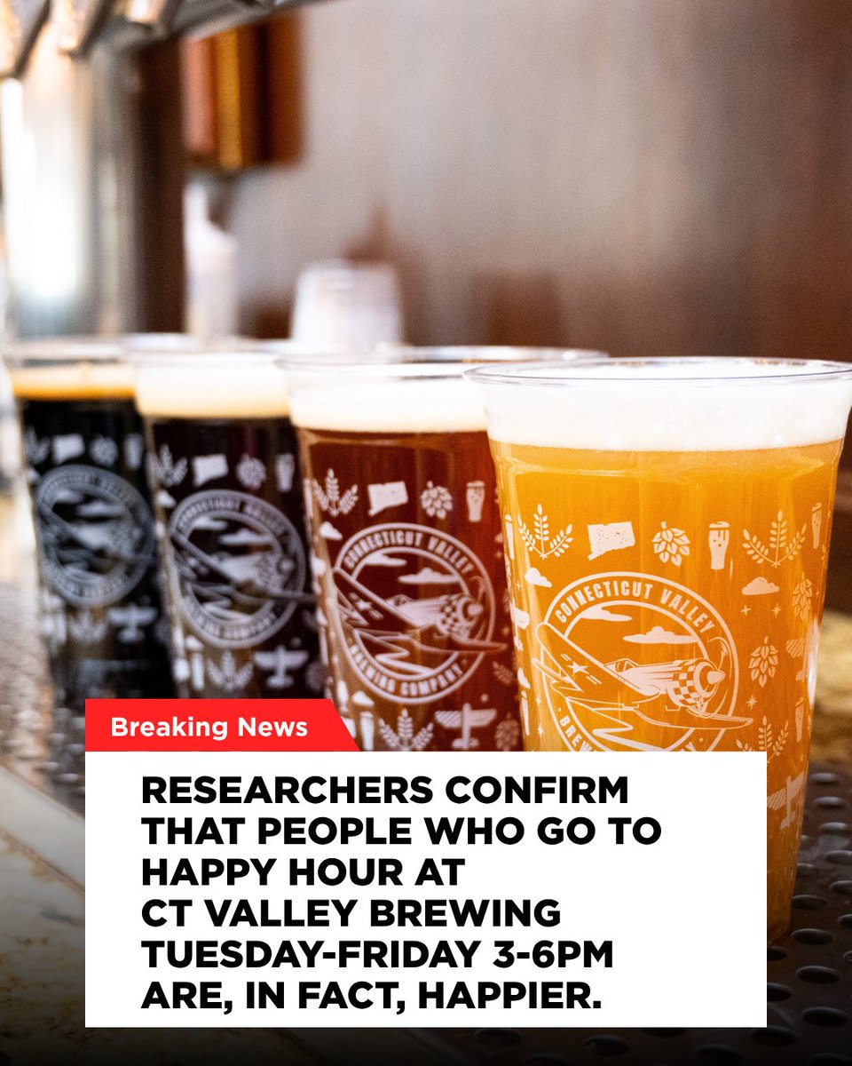 Connecticut Valley Brewing Co. tweet media