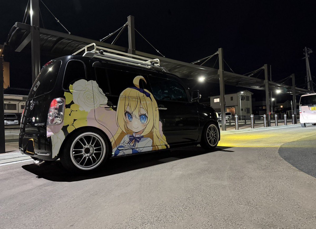 basabcnrcat's tweet photo. 報告⋆͛📢

𝓜𝓨. 𝑵𝑬𝑾𝐠𝐞𝐚𝐫

改めて、足車にミラココア買いました✌️
そして、貼りたくて仕方がなかった

あおぎり高校から 💛水菜月夏希💛
       と
ゆうぎり高校から 🩵篠崎シャノン🩵

貼ったりました！

お世話になった方はツリーへ！！

#ゆうぎり高校
#あおぎり高校 https://t.co/ezIKM6KvyK
