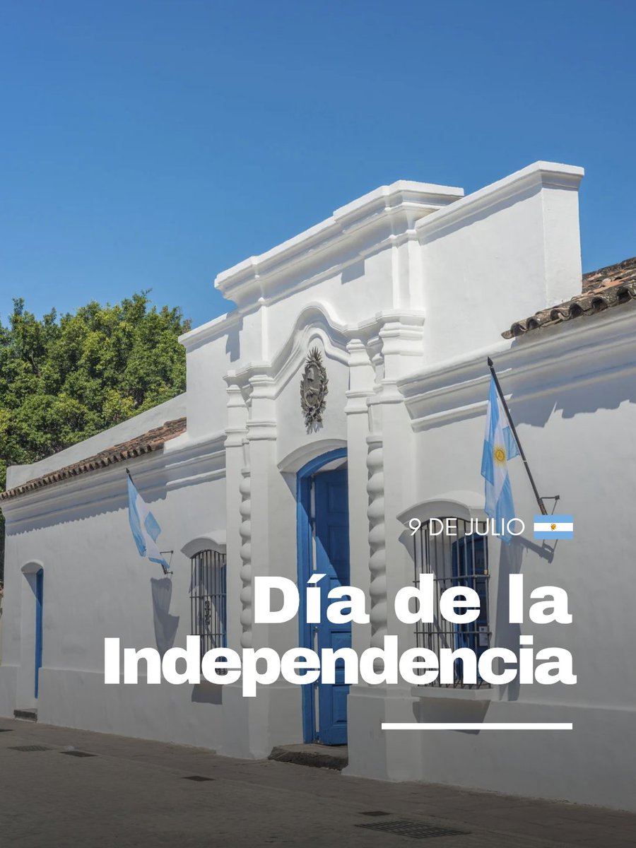 DiegoMolea's tweet photo. A 210 años de la Declaración de nuestra Independencia, reivindicamos el compromiso con la construcción de una nación libre y soberana para todos. https://t.co/1NnkFXO2qS