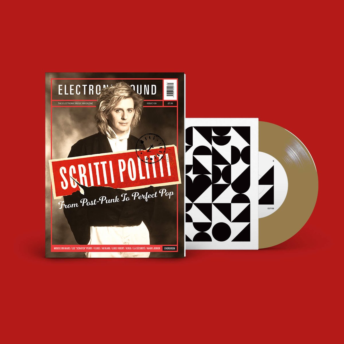 RoughTradeRecs's tweet photo. Scritti Politti on the cover of this month’s Electronic Sound Magazine. 

Alongside an interview with Green Gartside, the magazine contains a limited edition gold vinyl seven-inch featuring Scritti's 'Wood Beez (Pray Like Aretha Franklin)' and 'Perfect Way' to accompany the magazine. 

Get your copy now at https://t.co/zmqRbh93G5