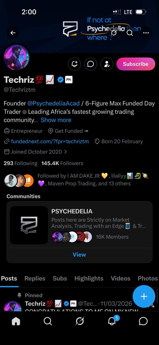 Bahyor23's tweet photo. @Techriztm @PsychedeliaAcad @FundedNext @TraderHadesh W doNE in d fuckin chart https://t.co/z5M27wbWDA