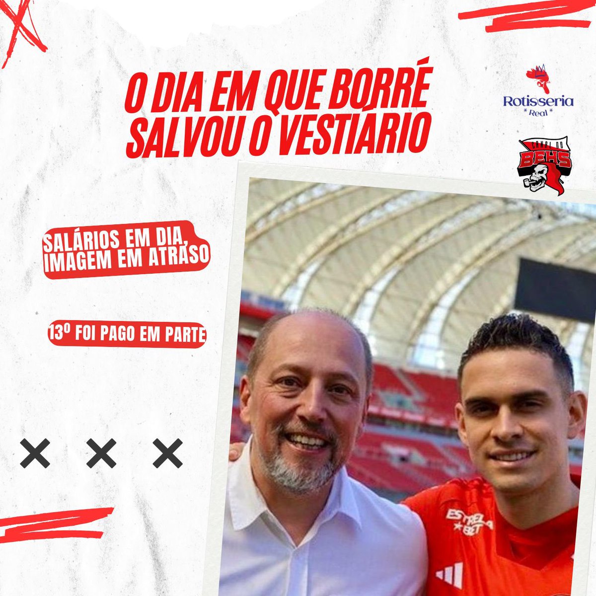Lebehs's tweet photo. O dia em que Borré salvou o vestiário
Salários em dia, Imagem em atraso
13° foi pago em parte
https://t.co/JYFKBp6vaB
#INTER #flamengo #corinthians #Grêmio #Neymar #Seleção #vinijr #Rochet #Maripan #calebe #alanpatrick #borre
📸 Ricardo Duarte/Divulgação Inter https://t.co/ydOkIqKFPZ