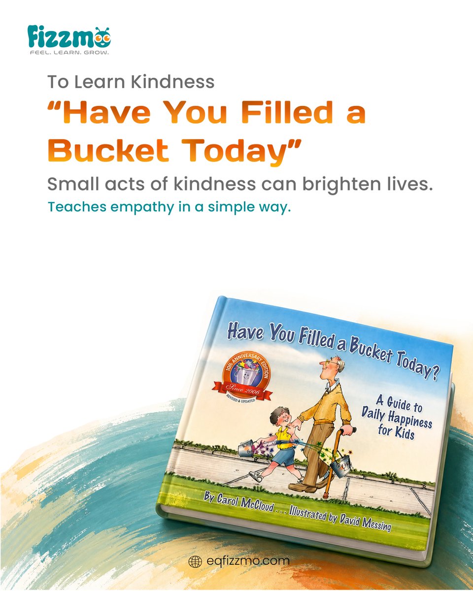 menon_arav99891's tweet photo. Stories help children build confidence, kindness, empathy, and emotional strength—one page at a time. 📚💛
Which story is your family's favourite?
#Fizzmo #ChildDevelopment #PositiveParenting #KidsBooks #StoryTime #EmotionalIntelligence #Confidence #Kindness #EarlyLearning https://t.co/gNIxeUN4od