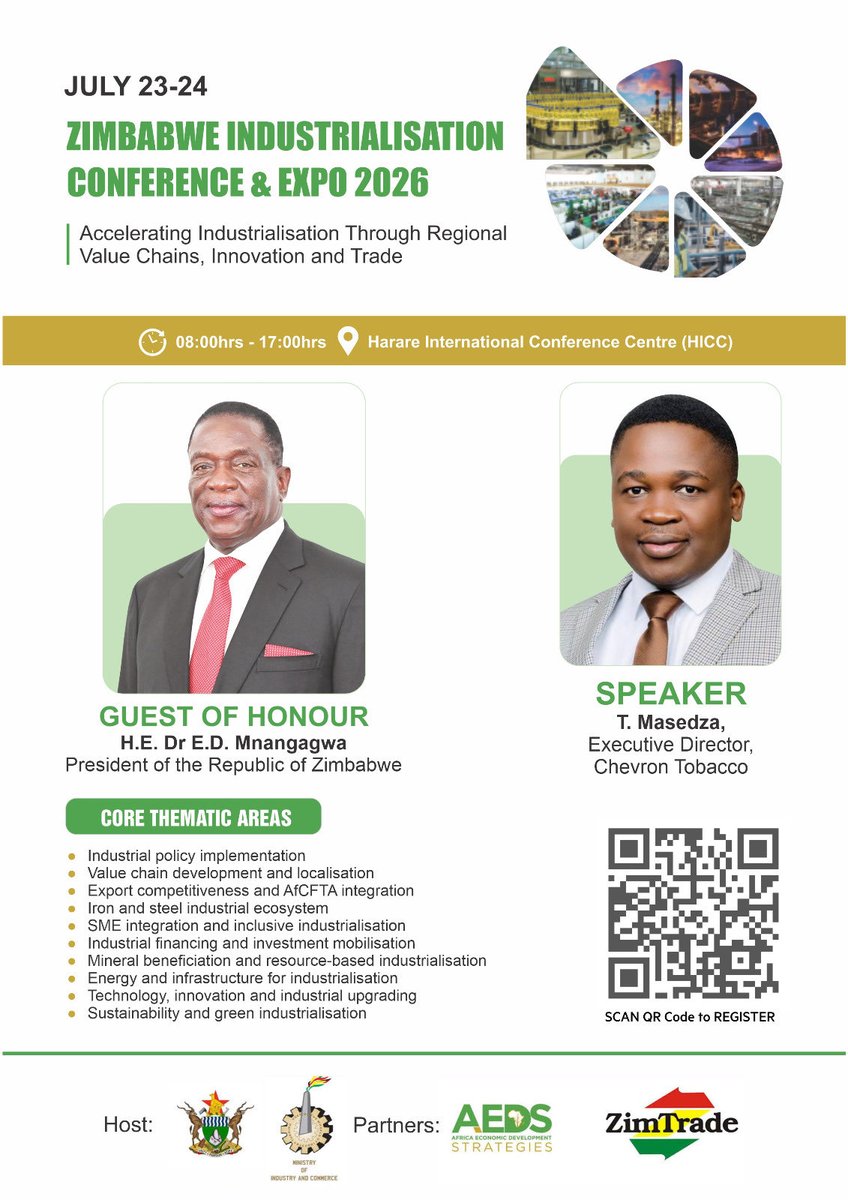 gift_mugano's tweet photo. Know your speakers #ZICE2026 https://t.co/OJnkt4XNkY