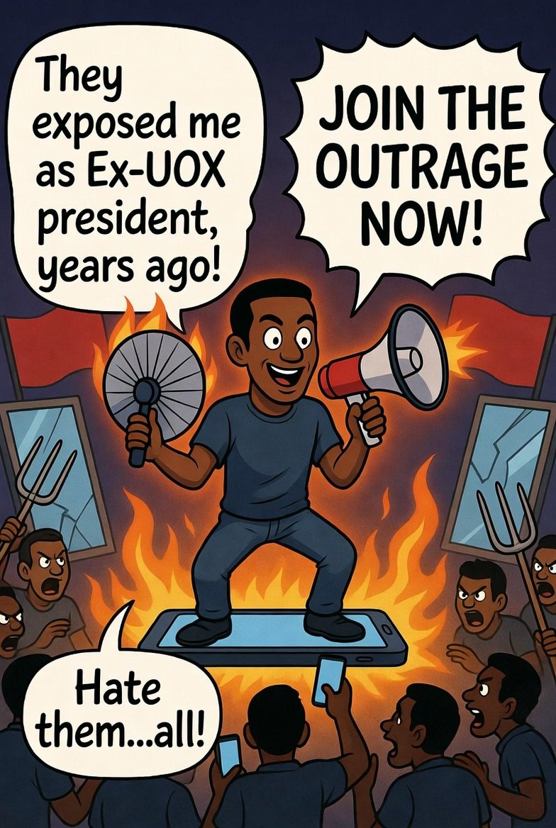 onekitosh's tweet photo. #OutrageMerchants profit from attention;  validation and revenge by stirring sustained outrage and slander against their real and  or imagined exposers, while playing victim! https://t.co/aCwIwXdzLZ