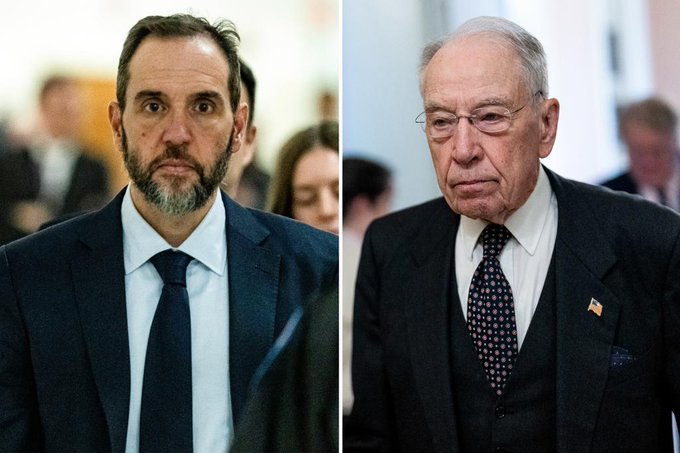 OwenGregorian's tweet photo. Jack Smith prosecutors may have mishandled classified docs after charging Trump with same offense | Josh Christenson, New York Post
Prosecutors under former special counsel Jack Smith apparently disclosed classified material after bringing charges against President Trump over identical violations, according to internal government records released Wednesday.
Messages between members of the special counsel’s office from July 2023 show that investigators seemed to provide “access to classified materials” without confirming those who reviewed the information did so on a “need to know” basis.
Other communications from Oct. 15 and 16 of that same year revealed that “a classified letter” was left out, while on April 19, 2024, a Sensitive Compartmented Information Facility (SCIF) was left open because “no one closed it the day before.”
“That’s a violation and an incident so I need to know the details,” said Carli Rodriguez-Feo, a Department of Justice veteran who has worked in its Litigation Security Group.
An assistant to Smith, Stephanie Van Buskirk, appears to have been responsible for the security lapse.
It’s unclear whether the special counsel’s office members involved in the exchanges were working on Smith’s case against Trump involving the alleged retention of classified documents at the 45th president’s Mar-a-Lago estate or his alleged attempts to overturn the 2020 election results.
Trump was indicted twice by Smith in 2023 — once in June for the documents case, and then again in August for the election case. Both cases were dismissed before he returned to the White House in January 2025.
A South Florida federal judge dismissed the classified documents case because Smith had been appointed without congressional approval. Smith asked for the dismissal of the election case after Trump won the 2024 election over Vice President Kamala Harris.
Sen. Chuck Grassley (R-Iowa) released the communications in a letter to Acting Attorney General Todd Blanche, claiming they suggested a “double standard” by the Biden administration.
“Talk about the pot calling the kettle black,” Grassley said in a statement. “According to these messages, Biden DOJ personnel may have committed the very offense for which Jack Smith was prosecuting President Trump.”
The Iowa Republican’s letter cited former Secretary of State Hillary Clinton’s mishandling of classified material — and the DOJ’s decision under former President Barack Obama not to prosecute her for it.
The missive also noted former President Joe Biden’s willful hoarding of classified material at his Delaware residence and post-vice presidency DC office, which ex-special counsel Robert Hur didn’t charge in part because he said a jury would likely view Biden as a “sympathetic, well-meaning elderly man with a poor memory.”
“These records expose yet another double standard of justice,” added Grassley. “While Hillary Clinton and Joe Biden escaped accountability for mishandling highly classified information, Jack Smith and the Biden DOJ set out to paint President Trump as a felon and ruin him politically.”
“These and other records I’ve made public show the Biden Justice Department was unquestionably careless, not to mention highly hypocritical,” he said.
Grassley also requested details from Blanche about the individuals who communicated about the incidents, whether there was “any investigation” or anyone “held accountable,” or if Smith’s team informed a federal court about the security violation.
Reps for the DOJ and Smith’s attorneys did not immediately respond to requests for comment.
https://t.co/UtJtZ1UYEi