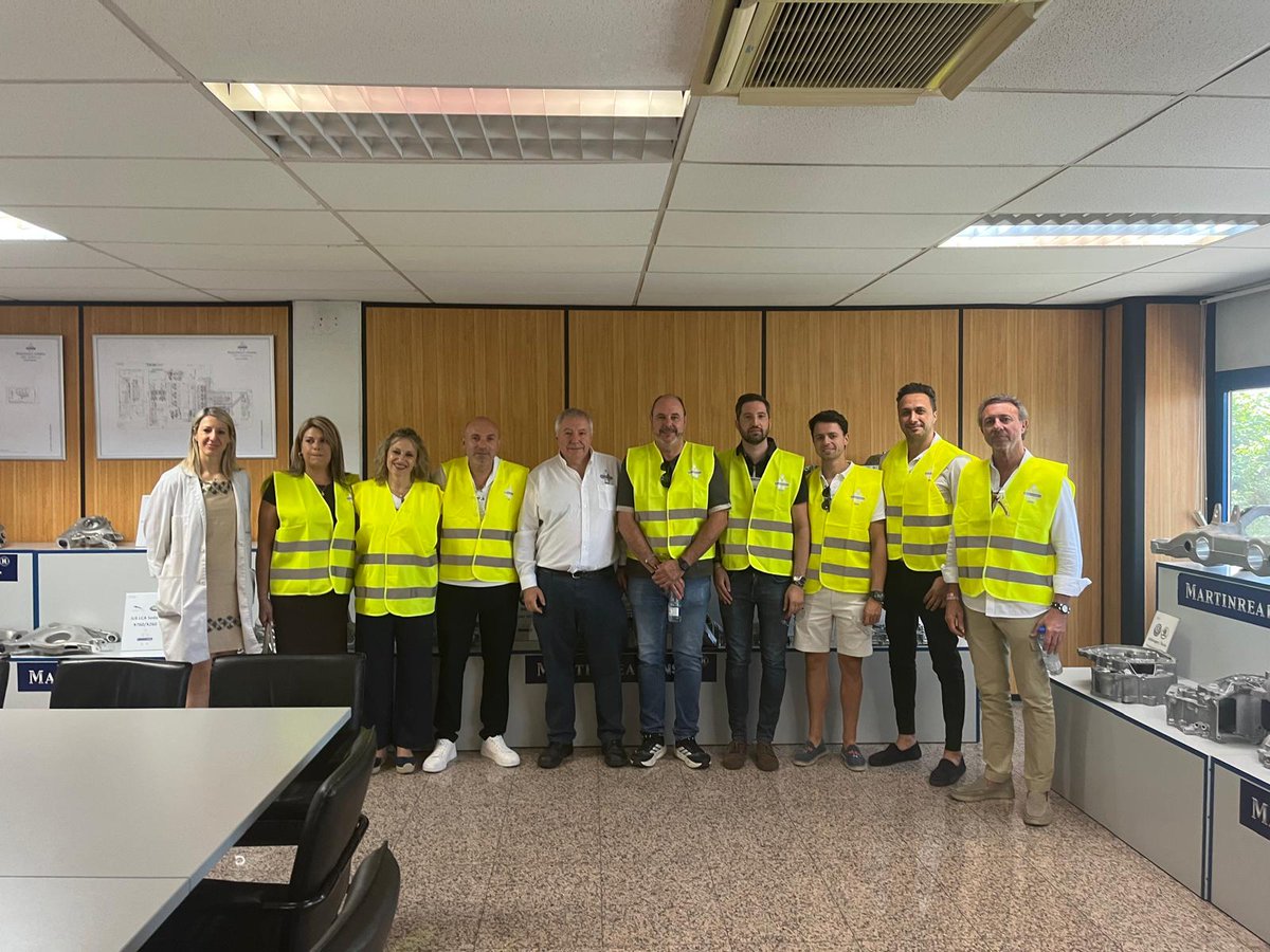 mostdesarrollo's tweet photo. ¡Conocemos todo el proceso que hay detrás de cada pieza de un coche! 🚘

Gracias al equipo de Martinrea Honsel por invitarnos y compartir con nosotros su día a día en la fabricación de componentes para la industria de la automoción https://t.co/YGERAVLWat