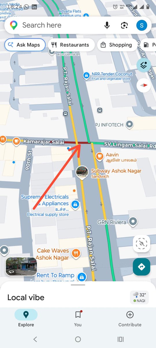 sathananth_s's tweet photo. Traffic signal near KK Nagar Nagathamman temple has not worked for the past one week. Can someone take action on this pls? Also many use the one way in the wrong manner. @TVKVijayHQ @chennaicorp @chennaipolice_ @ChennaiTraffic https://t.co/MybGDqUzw3