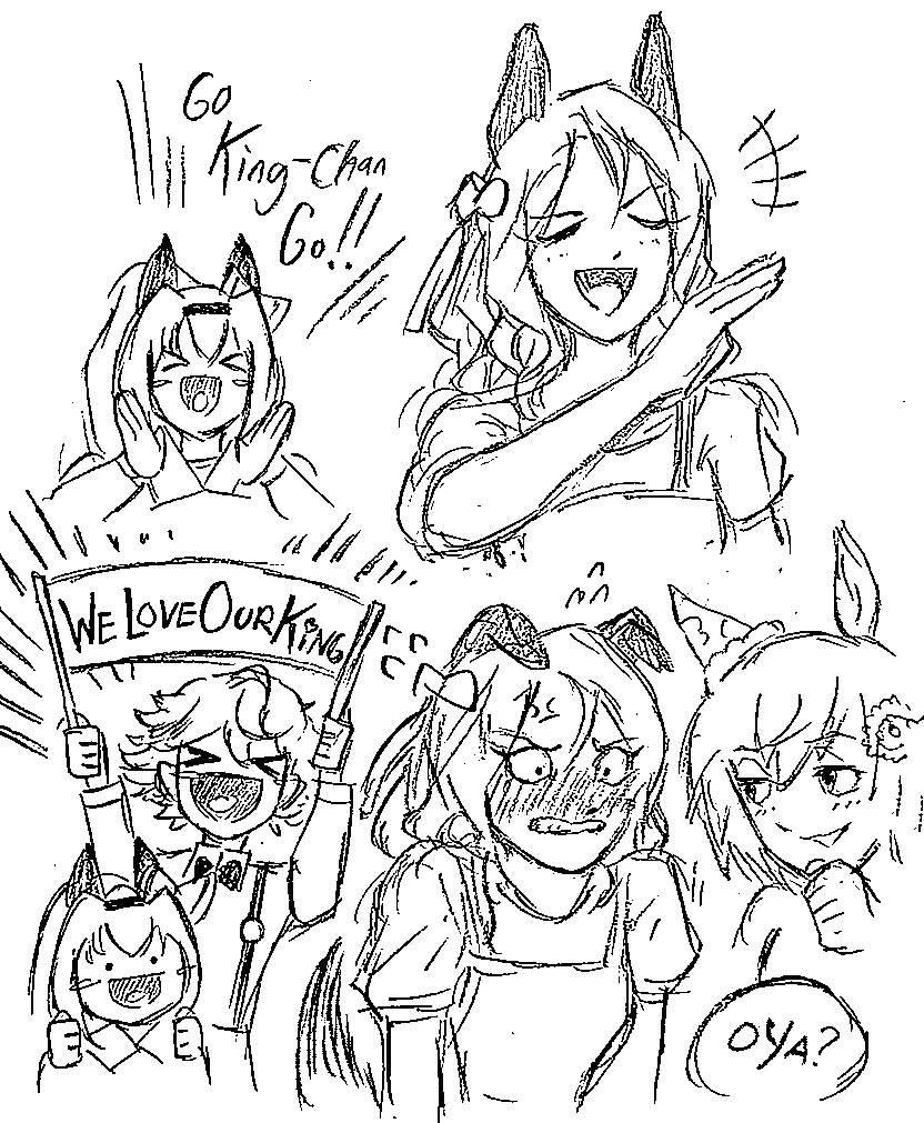 frezzdian's tweet photo. King Halo and her Young Trainer
#umamusume #kinghalo #ウマ娘 https://t.co/i17zwcsrFD