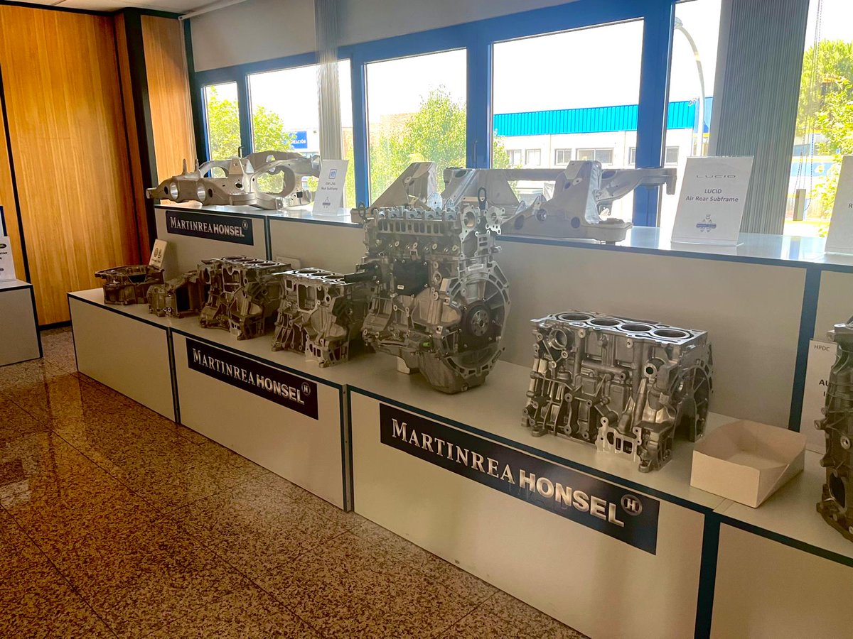 mostdesarrollo's tweet photo. ¡Conocemos todo el proceso que hay detrás de cada pieza de un coche! 🚘

Gracias al equipo de Martinrea Honsel por invitarnos y compartir con nosotros su día a día en la fabricación de componentes para la industria de la automoción https://t.co/YGERAVLWat