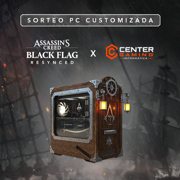 assassinsspain's tweet photo. ⚓ ¡Es hora de reclamar tu botín! ⚓
Junto a @centergamingesp te damos la oportunidad de ganar esta espectacular PC totalmente customizada inspirada en el universo de Assassin's Creed Black Flag Resynced 🔥
Participa en nuestra cuenta de IG ➡️ https://t.co/9r67JeJEbn https://t.co/gG74CPE9c3