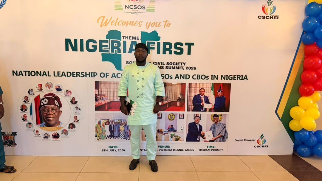 cimahub24's tweet photo. CIA Nigeria was proudly represented at the Nigeria First – Southern Civil Society Organisations Summit 2026 by our Lagos State Liaison Officer, Stephen Omatule U.

Our participation reinforces our commitment to creating lasting impact across Nigeria.

#CIANigeria #SDG https://t.co/BCwuN9QXeL