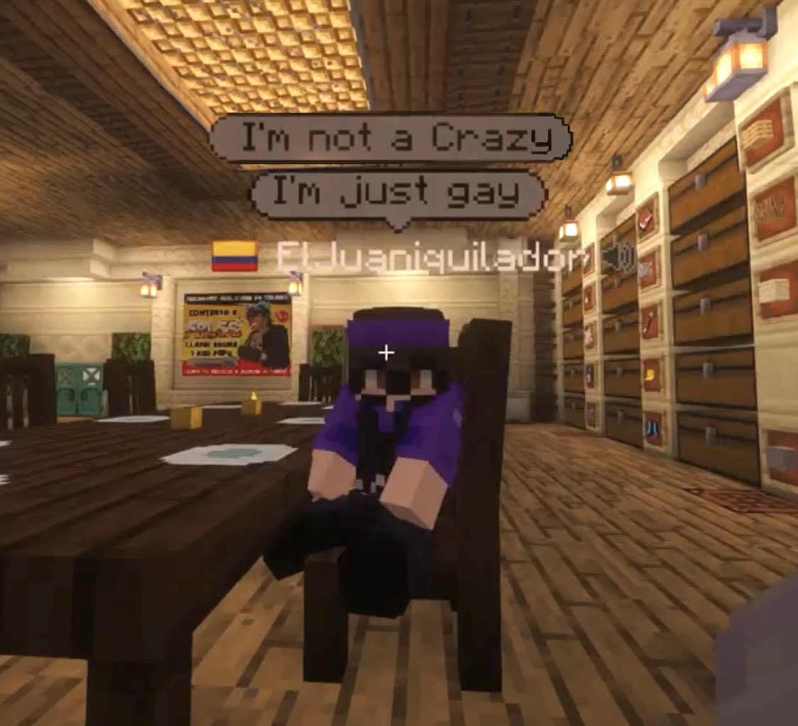 luvsforhell's tweet photo. To spread the love for the qsmp2 project share your favorite dababel screenshots! #qsmp2 https://t.co/1C1QuTunHB