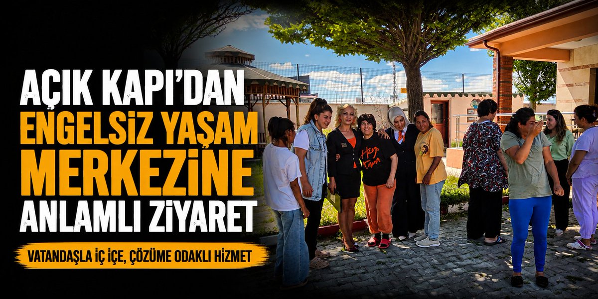 HakimiyetKars's tweet photo. Açık Kapı'dan Engelsiz Yaşam Merkezine Anlamlı Ziyaret
https://t.co/JB5vKrlYme @KarsValiligi @Kars_Acik_Kapi https://t.co/1jFCTRGGmE
