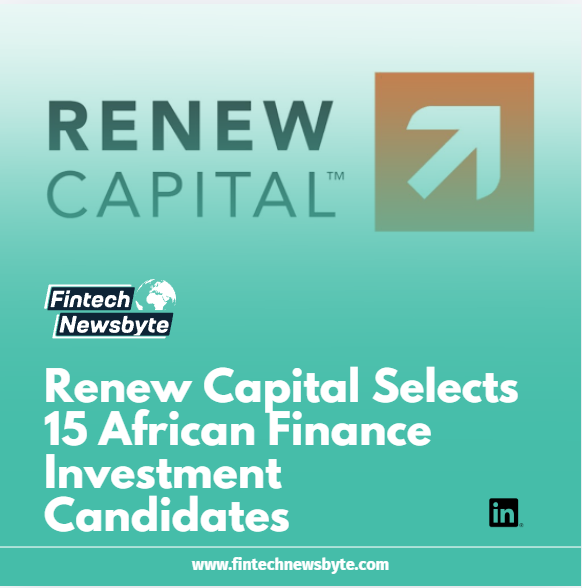Fin_Newsbyte's tweet photo. AgroCenta, Oze, Zendawa, RIGO, Shiprazor and 10 more African startups have been selected by Renew Capital to join its inaugural Renew Venture Lab: EmFi Series.

More details: https://t.co/VFAu3E8ew7 https://t.co/uzTEsFYmjN