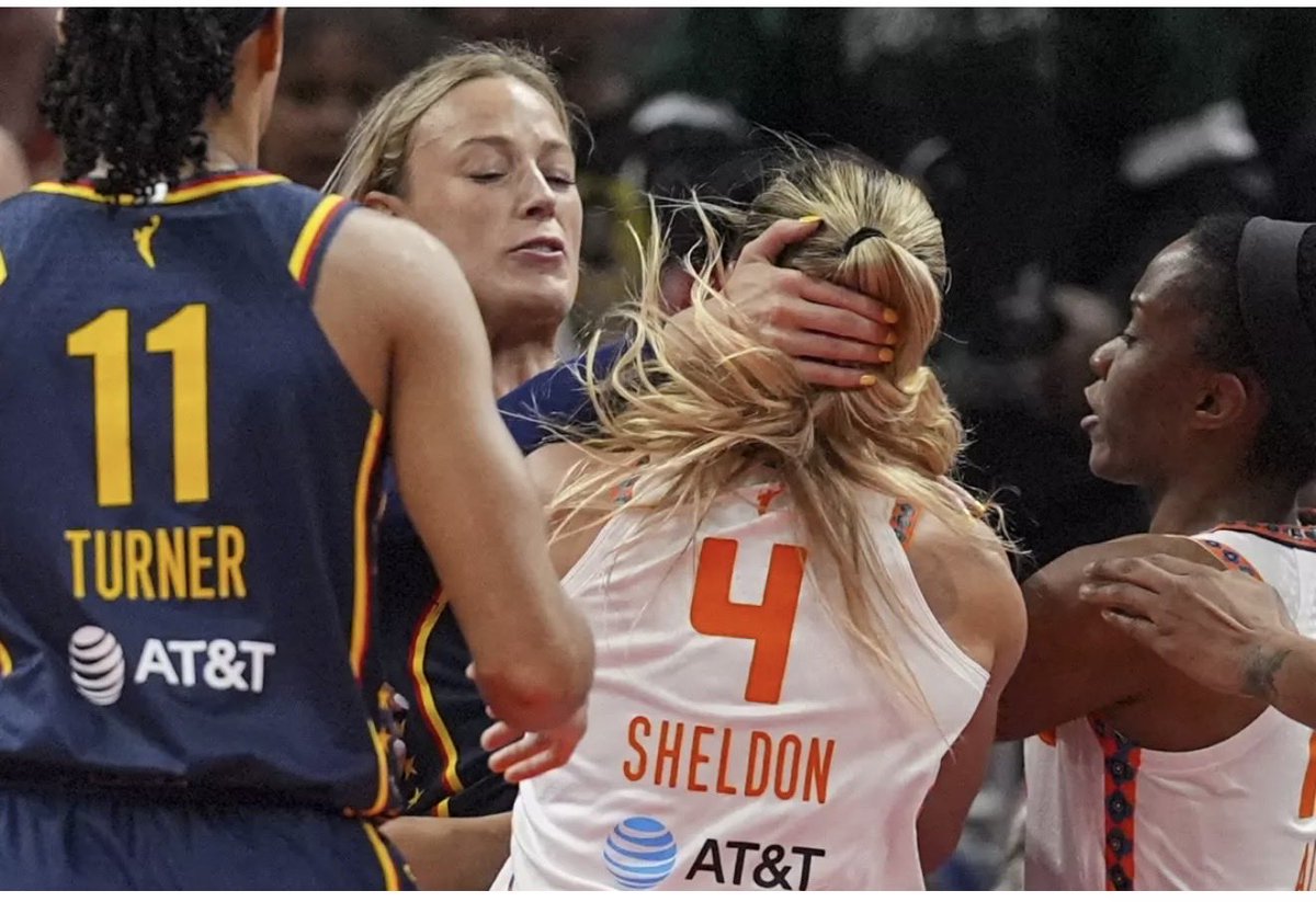 Lanny_Gold's tweet photo. Congress investigate this play, then come holla at me 😂 #wnba #wbb #congress #indianafever https://t.co/JG3sJC2Aqb