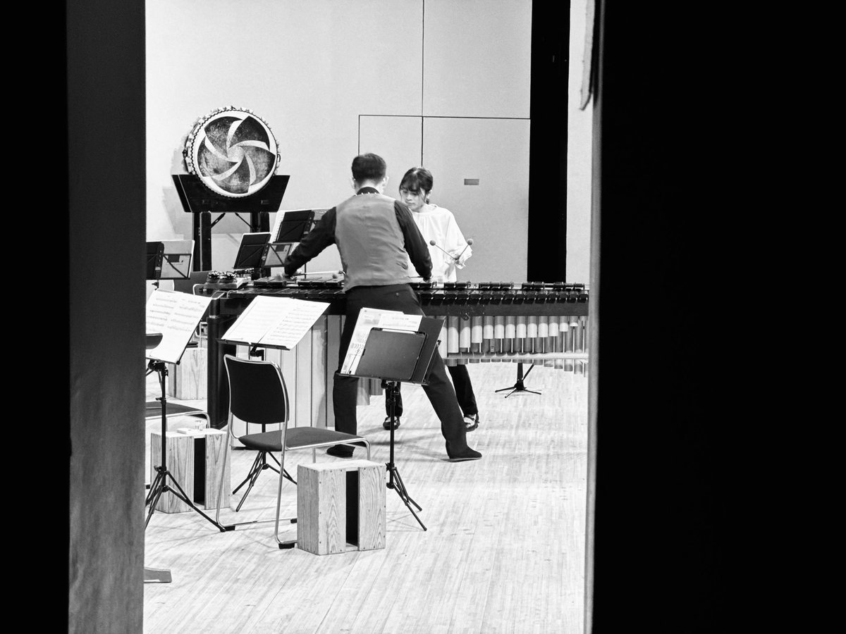 ens_levent's tweet photo. 一日経ってしまいましたが昨日のEnsemble Levent in YAMANASHI
山梨に薫る新しい吹奏楽の風

ご来場誠にありがとうございました
山梨の地でみなさまと音楽を共���できたこと幸せでした
また戻ってきたいと思います！

そして一夜明けた今日は打楽器永野雅晴の誕生日でした
いつもありがとう！ https://t.co/T4rZTSeHO8