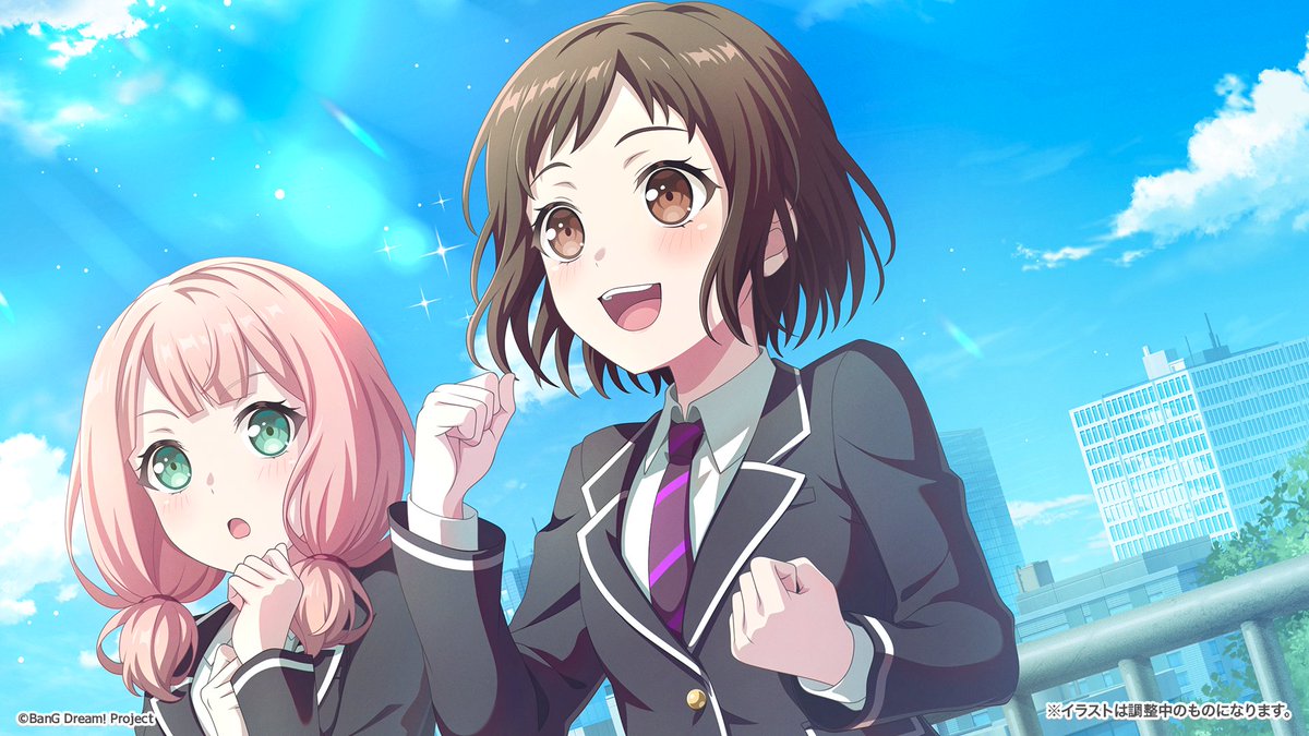 bang_dream_gbp's tweet photo. 【ガルパ新情報🎸】
7月10日(金)15:00より開催🎉
「キモチ×イロドリ×リコレクションガチャ」

新登場するメンバー、★4 #羽沢つぐみ の特訓前イラストを先行公開✨

#バンドリ #ガルパ #バンドリTVLIVE https://t.co/UNSAMKdDXL