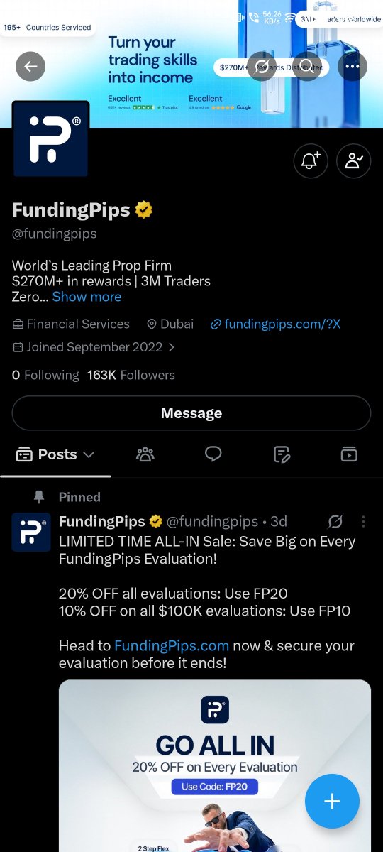 nathcrypto1's tweet photo. @tonysnip3r @ShashtradesGC @fundingpips All done ✅ https://t.co/4iv1n82PKn