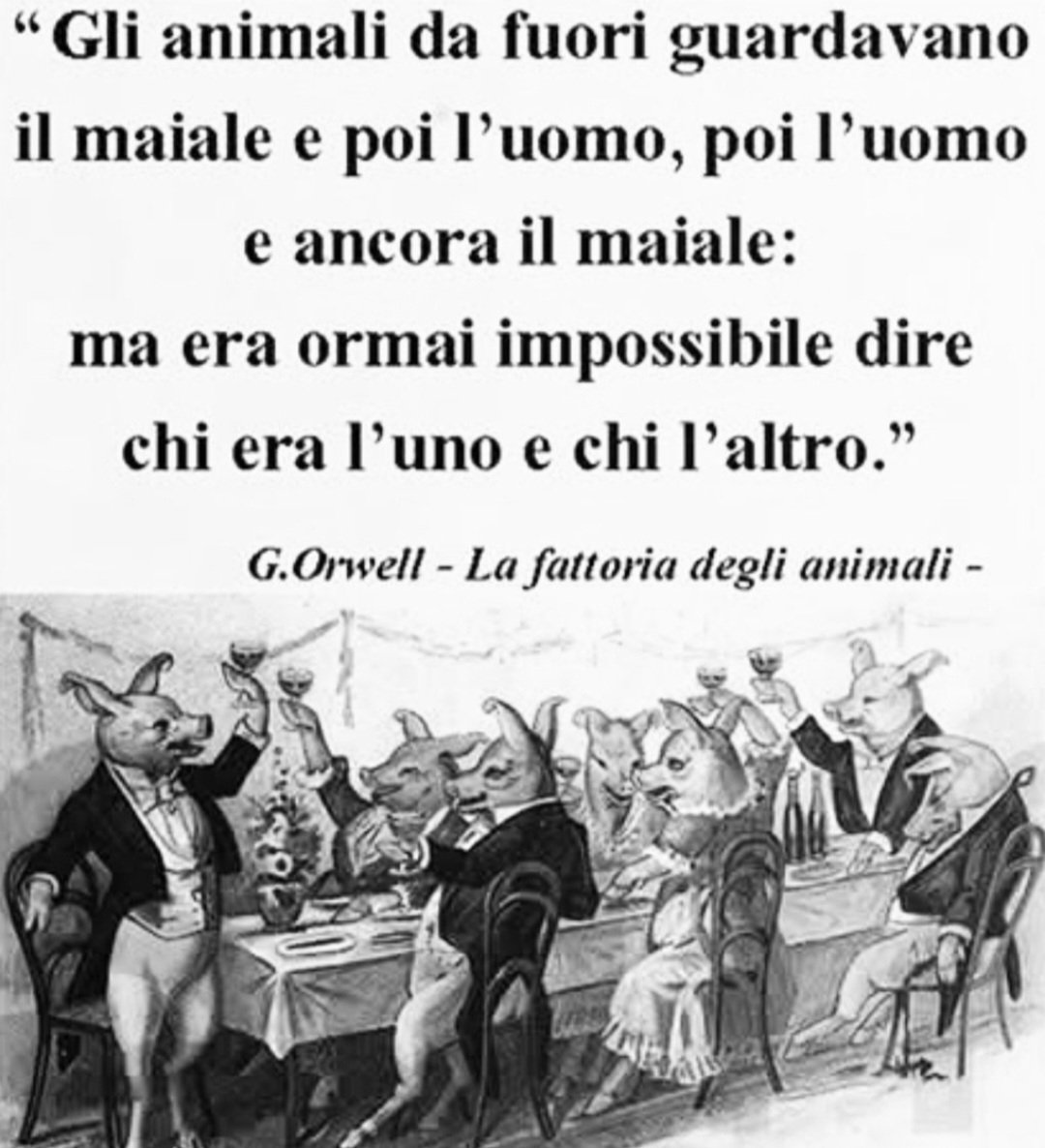 Livythinker's tweet photo. Orwell La Fattoria degli Animali https://t.co/bR1p7beNlg