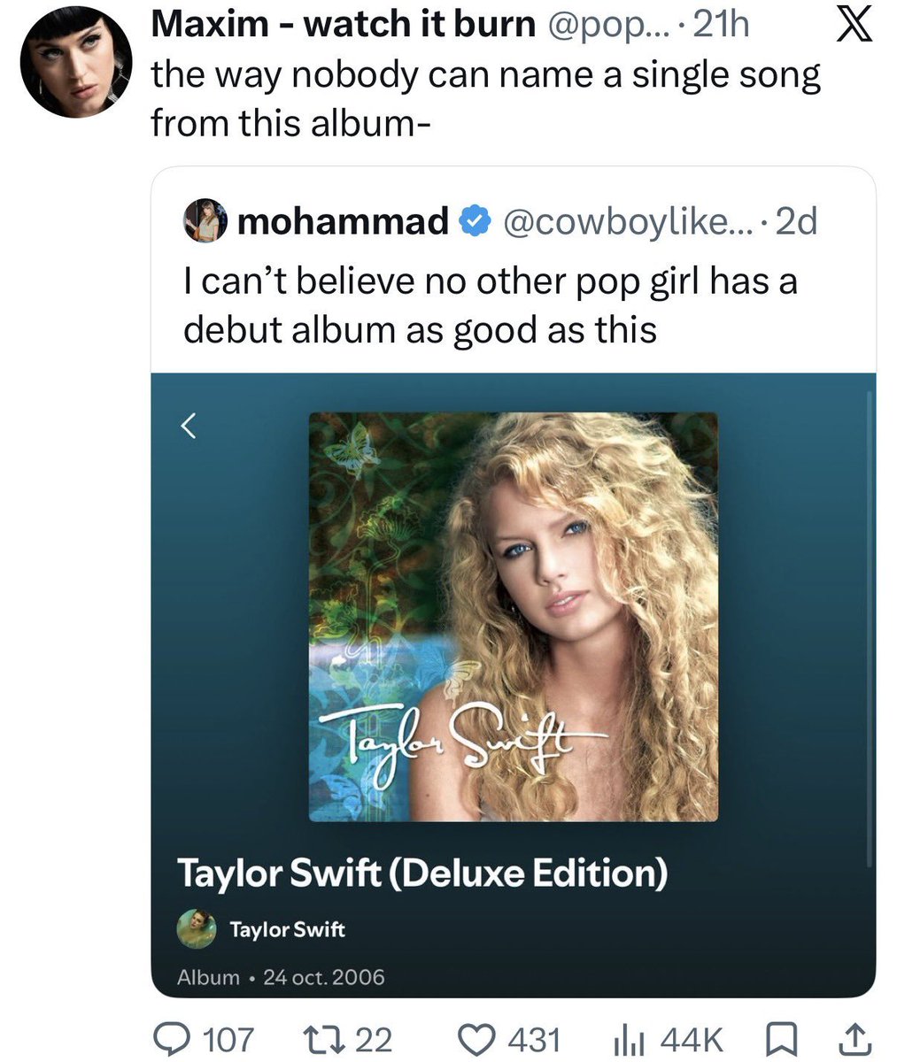 cyn1calclones's tweet photo. you could say that if teardrops on my guitar isn’t one of the very first song that introduced taylor swift to the filipino community https://t.co/oxoxxMWMTY
