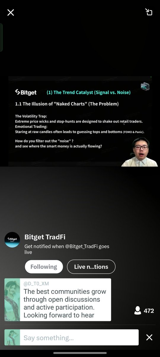 DX_KALKI's tweet photo. @Bitget_TradFi The best communities grow through open discussions and active participation. Looking forward to hearing different perspectives throughout this session. https://t.co/K4byY3ixbb