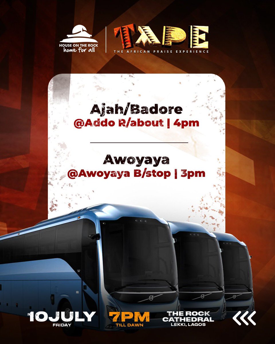 TheExperienceLG's tweet photo. Free Bus Locations and Departure Times

Friday, July 10, 2026 https://t.co/c8kINmSm7D