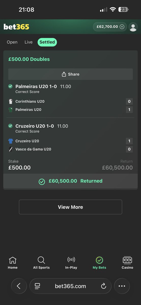 wyatt_Tips's tweet photo. Today’s VIP delivery. Another massive win for the team. Congratulations to everyone who trusted the process. ✅💰 https://t.co/rjKeUGF02y