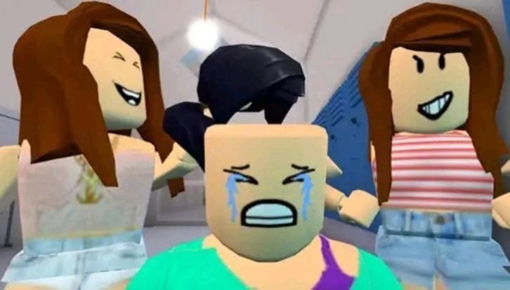 ephemeralette's tweet photo. everytime i get bullied i sometimes feel like this girl from that roblox story https://t.co/OIqTLndaIr