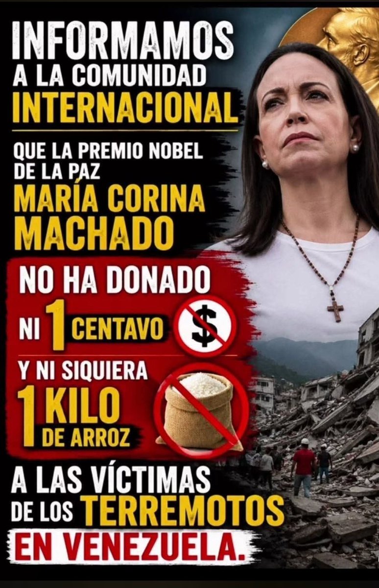 DONKANDAVILA's tweet photo. #ViviendasParaElPueblo ? Esto solo lo puede hacer un GOBIERNO REVOLUCIONARIO! 

María Corina Machado NO ha donado ni un medio para un damnificado. https://t.co/zCp4Qhf3lF