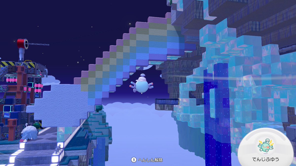 pii_1119's tweet photo. ポケセンがあるところからおやかたのビルまでを繋ぐ階段を作ってみた🌈

しっくいのかべのパステルカラーが好みだったから使ったけどオレンジの色が納得いかない...🫠
そして形がいまいち...?

そのうち作り直そうかな...🤣

#ぽこあポケモン #キラキラうきしまの街 https://t.co/1XpWEqLQ3o