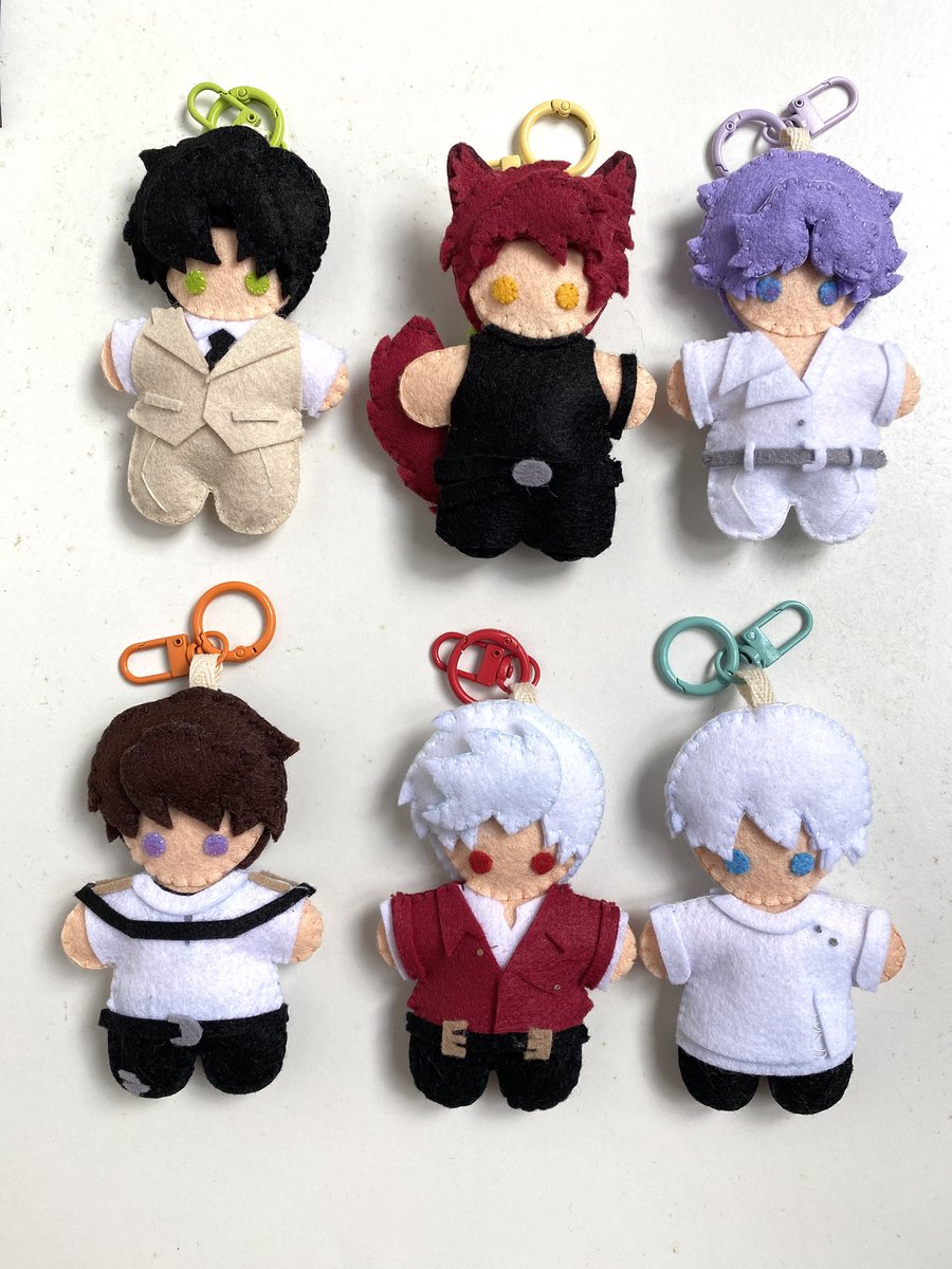 cottonellia's tweet photo. ขอบคุณ commission ลูกค้าที่ทำให้ชั้นได้ทำหนุ่มๆทั้ง 6 คน🥺
#Valko #BringValkoBack #LoveandDeepSpace https://t.co/zgcHssGBk0