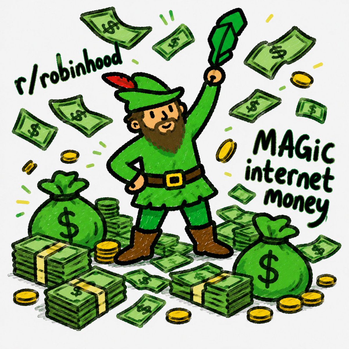 MagicIntMoneyRH's tweet photo. The future of finance isn't the 100th dog with the owner onboarded

It's unique S tier memes with endless memeability that everybody can be apart of

This is why doge, pepe, troll are so memorable https://t.co/Cakpyjrw3U
