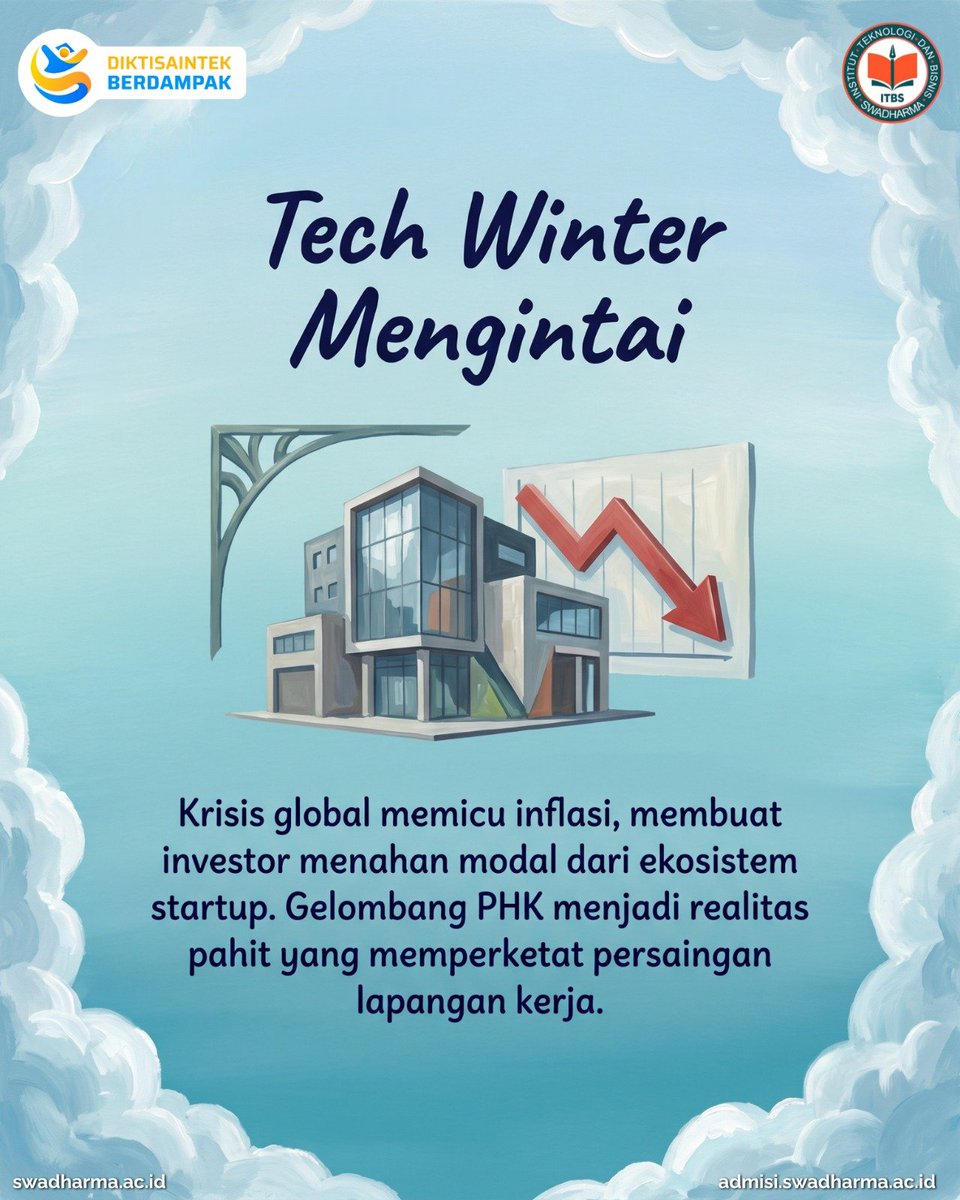 itb_swadharma's tweet photo. Ketegangan geopolitik bisa memicu kelangkaan cip global, bahkan harga laptop sampai melambung tajam. Pahami dinamika dunia agar siap menghadapi tantangan industri!
Cek info lengkap di https://t.co/cLedl1huS2
#SupplyChain #ITBSwadharma #Geopolitik #GeopolitikDunia #MahasiswaKritis https://t.co/vSkbbDkdD2