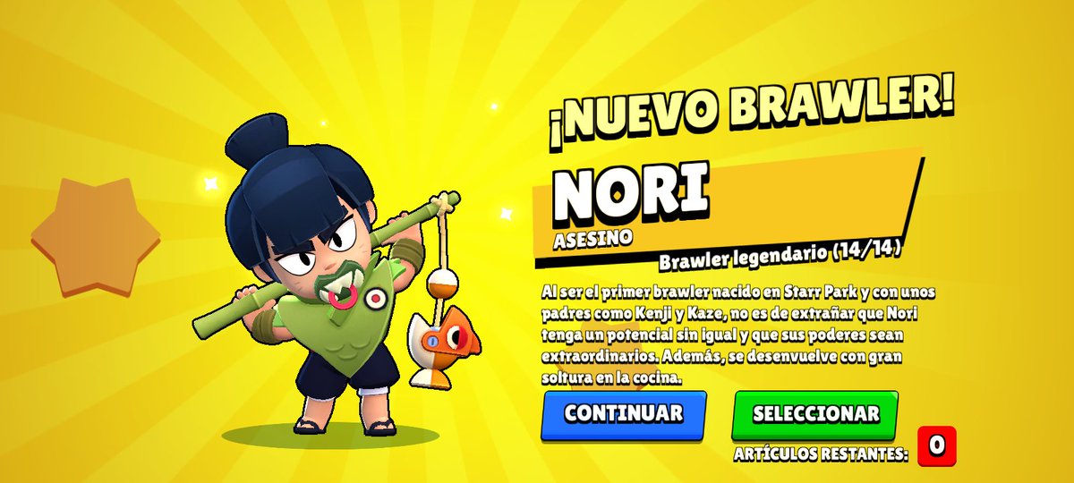 superbryantime1's tweet photo. @Peludito_76 @CandyNoticias A mi me salió hoy en la segunda caja XD. Creo que han aumentado la probabilidad de conseguir al brawler en su caja anticipada, porque más o menos me pasó también con Starr Nova y Bolt https://t.co/8WCSWtOf5m