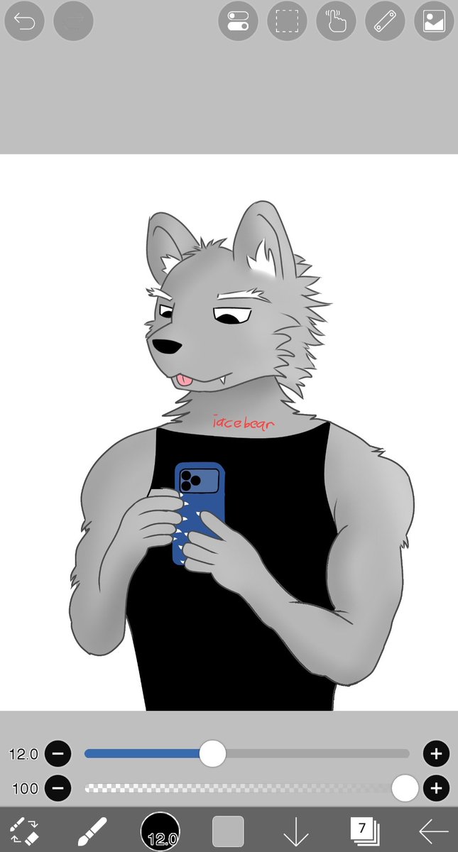 iacebear's tweet photo. So, uh.. this is my first furry :]. I need some advice to improve my skill please 😭 https://t.co/HgbE91ozTV