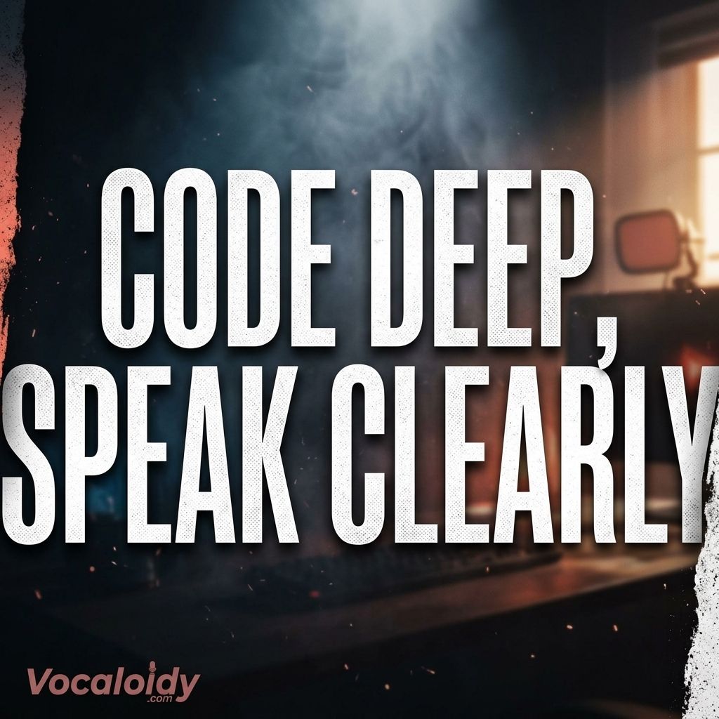 vocaloidy_com's tweet photo. A coding teacher capped lessons at 5 mins. Live-coding while talking = too many mistakes. ๐ง Switched to AI voiceover. Now makes 30-min masterclasses. Students stayed longer. Prices went up.
#youtubeCreator #youtubeTips https://t.co/qw3QPd2rhi