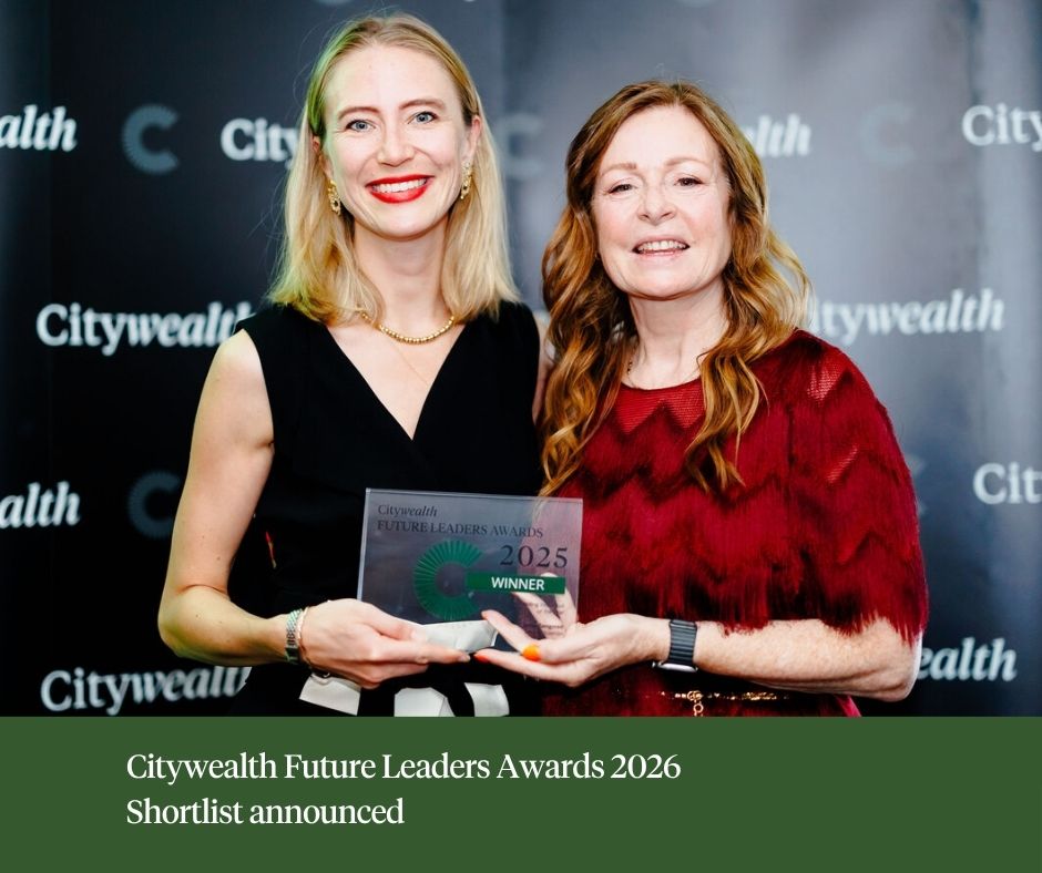 Citywealth's tweet photo. Citywealth Future Leaders Awards 2026 shortlist announced

See the shortlisted: https://t.co/jIvuUB30aV

#Citywealth #privateclient #lawyers #accountants #trustees #privatebanks #investmentmanagers #PrivateWealth #lawfirms #financialservices #trusts #wealthmanagement #Finance https://t.co/rwJotBnZLt