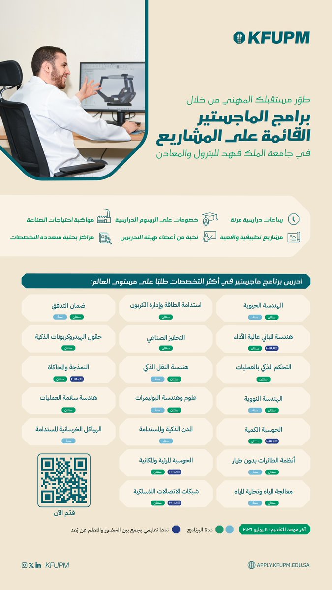 جامعة الملك فهد للبترول والمعادن | KFUPM tweet media