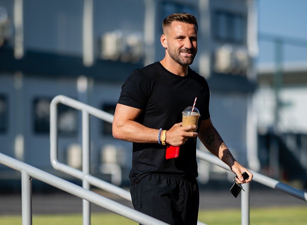 MUFCArenaa's tweet photo. Pre-season begins! 🔴⚽️

📷: Manchester United/Getty Images 

#MUFC https://t.co/dJ0V4b82b9