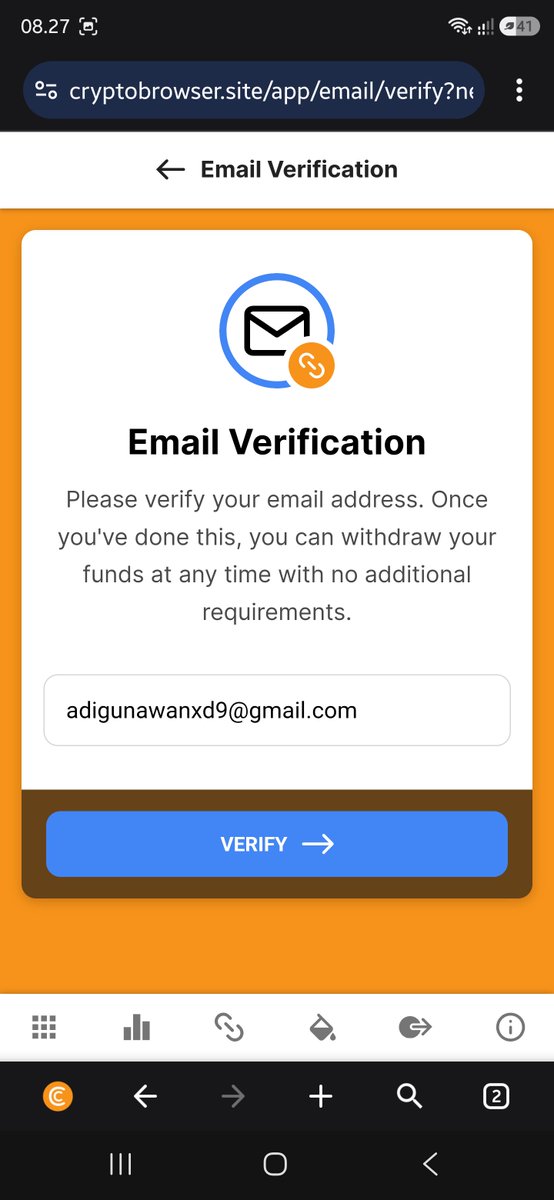 MyCoding_XD's tweet photo. @CryptoTabnet @AdiGunawanXD #CryptoTab #CryptoTabScam #CryptoAlert #CryptoScam https://t.co/W1kEQvA1CJ