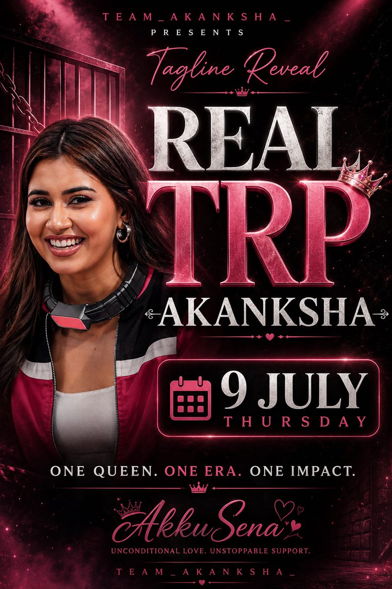 akankshaofc's tweet photo. ☆ TAGLINE REVEAL ☆           

REAL TRP AKANKSHA

-Copy &amp; paste the tagline https://t.co/NYJVZVqezl