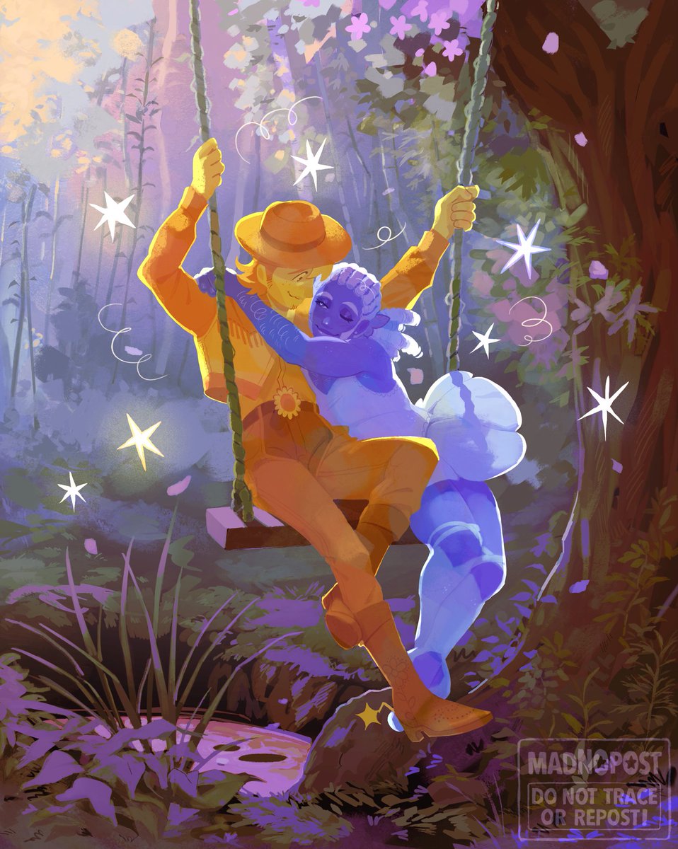 madnopost's tweet photo. Deltarune’s Yellow and Blue, but it’s Based on Pierre Auguste Cot’s “Springtime” piece :]
I love them dearly…💛💙

#deltarune #deltarunefanart #yellowdeltarune #bluedeltarune https://t.co/YNFAFYlKIG