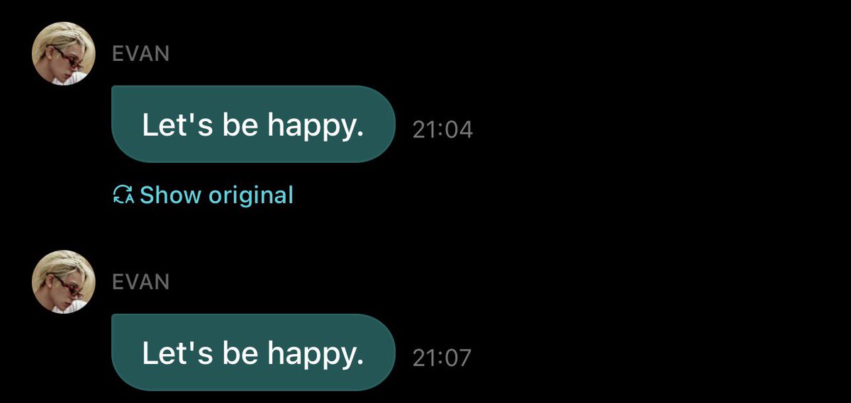 heeseungggiiee's tweet photo. 🦌 let’s be happy 

the fact that evan sent “let’s be happy” twice… once before his selca and once again after uploading it. we heard you evan… evan and evers will be happy together forever 🥹 https://t.co/PDWGSIuXYc