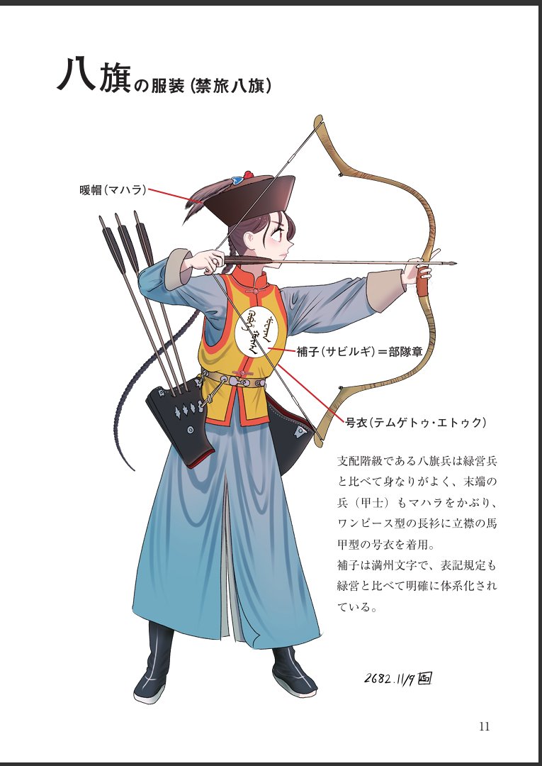 Liaodong_KMT's tweet photo. 何やら清朝の軍装が話題のようですが、
当方も2年前のコミケにこのような本を出しております。
現在boothで電子版が購入可能なほか、もしかしたら来月の夏コミで紙も再販するかもです。
北洋の時代　大清帝国軍装絵図
https://t.co/NePAWPPELX https://t.co/nKQxsZAFxA