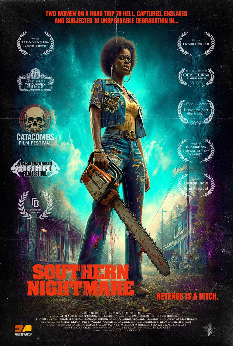 themoviewaffler's tweet photo. First Trailer and Poster for Grindhouse Thriller SOUTHERN NIGHTMARE
https://t.co/z1Hm5T4yaQ
#SouthernNightmare #horror #film #movies #trailers https://t.co/vCkdYbjlZj