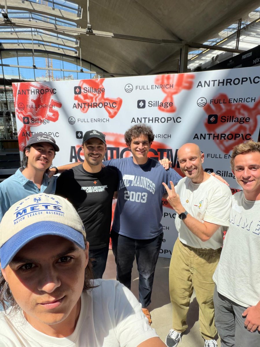 TeoLeventhal's tweet photo. The Agentic GTM Hackathon is underway and we're not pitching a new idea - we're finishing a 7-year-old one only this time with new tools.

@AnthropicAI does the reasoning. Sillage and @FullEnrich handle the sourcing and enrichment.

#agenticgtm https://t.co/mgudVdX0zU