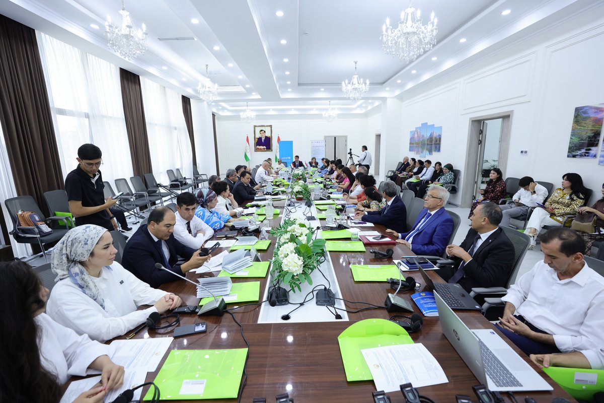 UNinTajikistan's tweet photo. On the National Day of Persons with Disabilities, #UNRC Parvathy Ramaswami noted that this day marks a significant step toward advancing the rights of #PWDs in Tajikistan &amp; reminded us of our collective responsibility to ensure dignity, equality, &amp; opportunity for all. https://t.co/GhFwhWeOIC